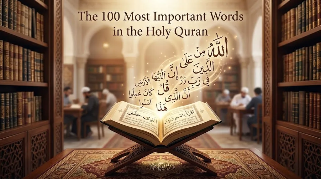 100 Most Common Words in the Quran and What They Mean